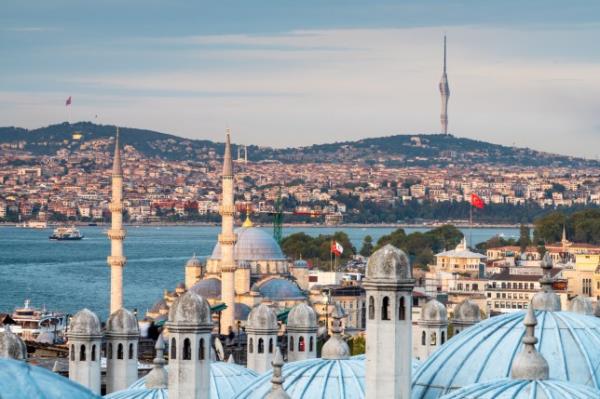 Golden Horn in Istanbul, Turkey