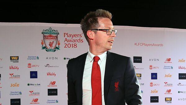 Michael Edwards during the red carpet arrivals for the 2018 Liverpool Players' Awards at Anfield, Liverpool.